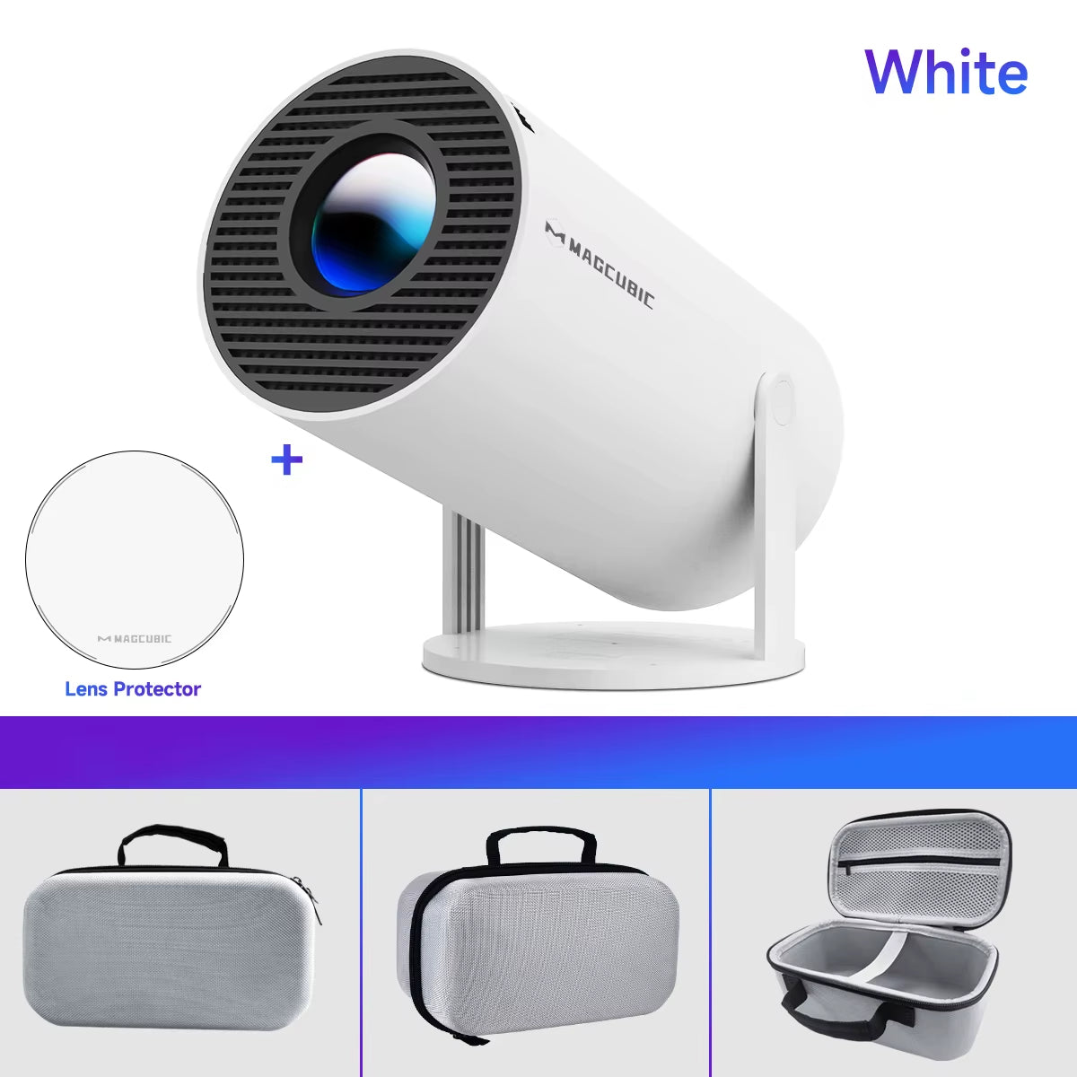 HY300 Pro 8K HD Projector Android14 Dual Wifi6 290ANSI Allwinner H726 BT5.0 1280*720 Home Cinema Outdoor Projetor HY300